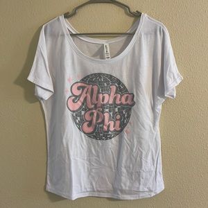 Alpha Phi Disco Shirt